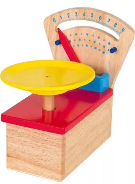 Goki 51576 Kaufmannsladen Waage kinderwaage Holz