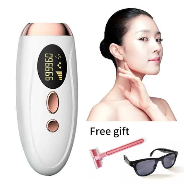 IPL Hair Removal Laser Permanent Body epilator Painless Device 999,999 Flashes