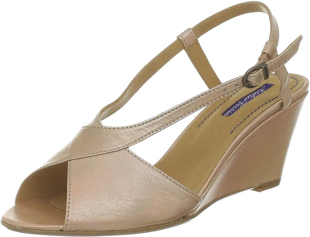 Atelier Voisin avviso sandali con zeppa da donna rosa