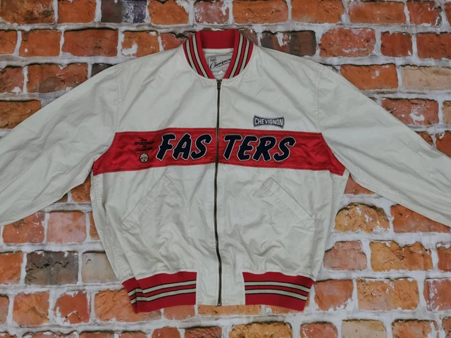 Veste Vintage Chevignon Collège Sport 53 - Varsity Bleu Marine - Taille M