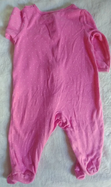 Carters baby girl pajama sleeper with Mouse  9 months infant sleepwear 2