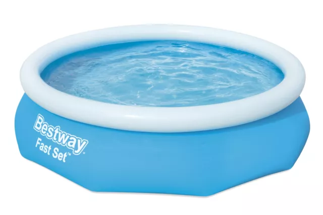 Bestway Piscine Fast Set 305 x 76 cm piscine jardin extérieur enfant robuste