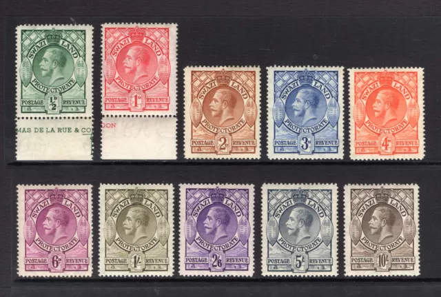 M21591 Swaziland 1933 SG11/20 - 1933 Definitives.