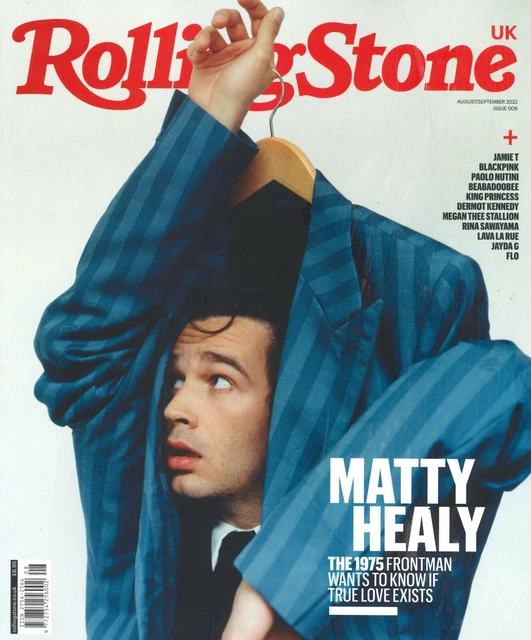 ROLLING STONE MAGAZINE, Matty Healy, Blackpink, Rina Sawayama, Aug/Sept