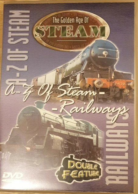 The Golden Age Of Steam - A-Z Of Steam / Railways (DVD, 2001)