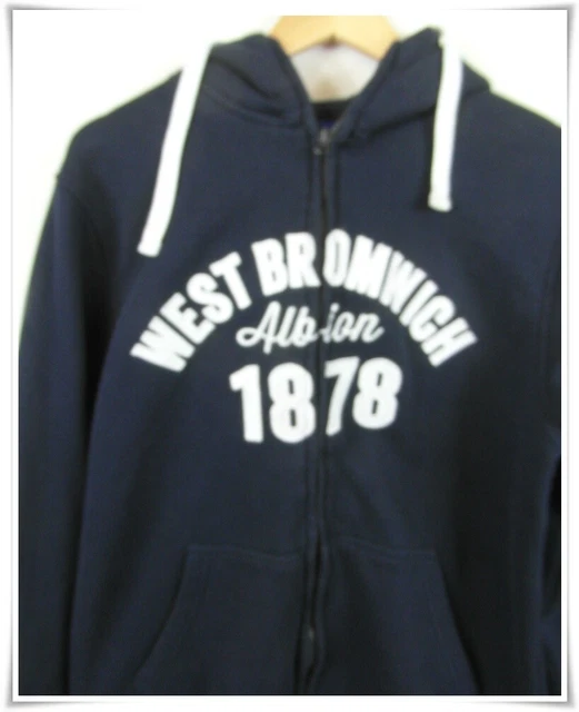 West Bromwich Albion Fc Kapuzenpullover, Sehr Guter Zustand, Grösse Large, Offizielles Teamfleece, 2