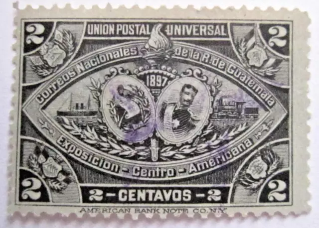 Guatemala ,Mi.58 ,2C ,gebraucht 1897