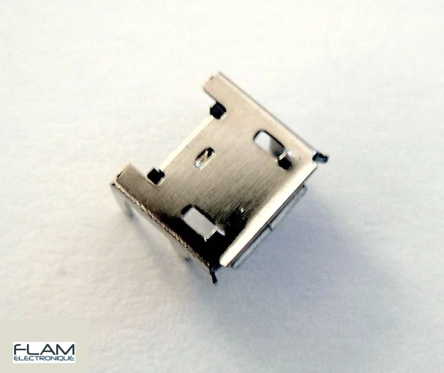 Lot De 3 Connecteurs USB Micro B Femelle SMD - Sans Marque, Pour Réparation électronique