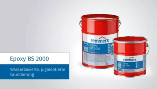 Remmers Epoxy BS 2000  Epoxidharzgrundierung Haftbrücke für Bodenbeschichtung