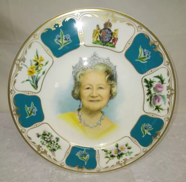 HM. Queen Elizabeth Queen Mother Royal Doulton Limited Edition Plate 269 of 1000