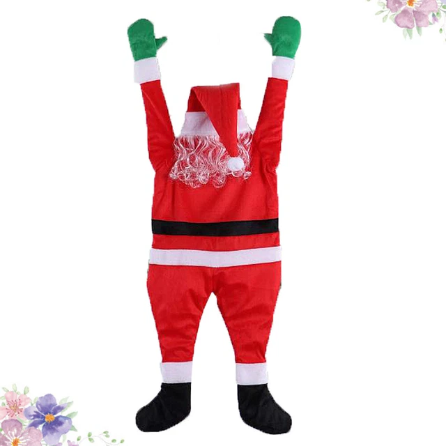 Decorazione esterna decorazione Babbo Natale vestiti set regalo gonfiabile