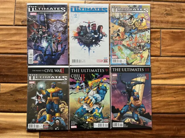 Ultimates 1-12 Complete Comic Lot Run Set 2015 Marvel VF/NM or better Ewing