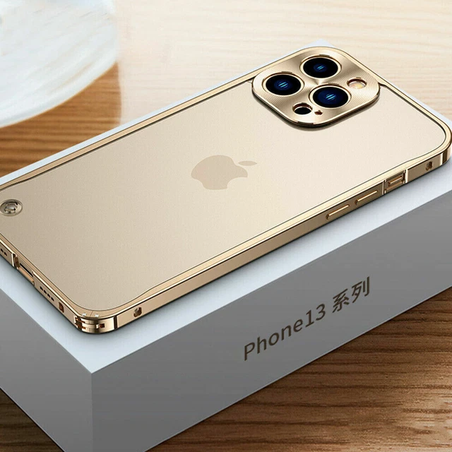Metall Handy Hülle Für iPhone 11 12 13 14 Pro Max Schutz Case Tasche 3
