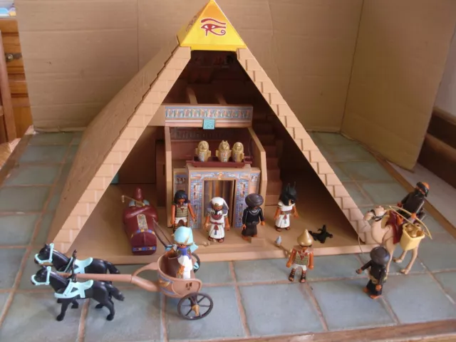 PLAYMOBIL REF : 4240 Pyramide Egyptienne Avec Boite Et Notice EUR 65,00 -  PicClick FR