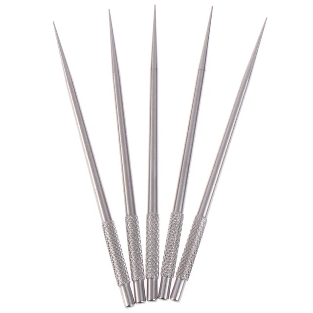 Stainless Steel Rustproof Ultrafine Floss Pick Toothpick Travel Seal Line.Q1