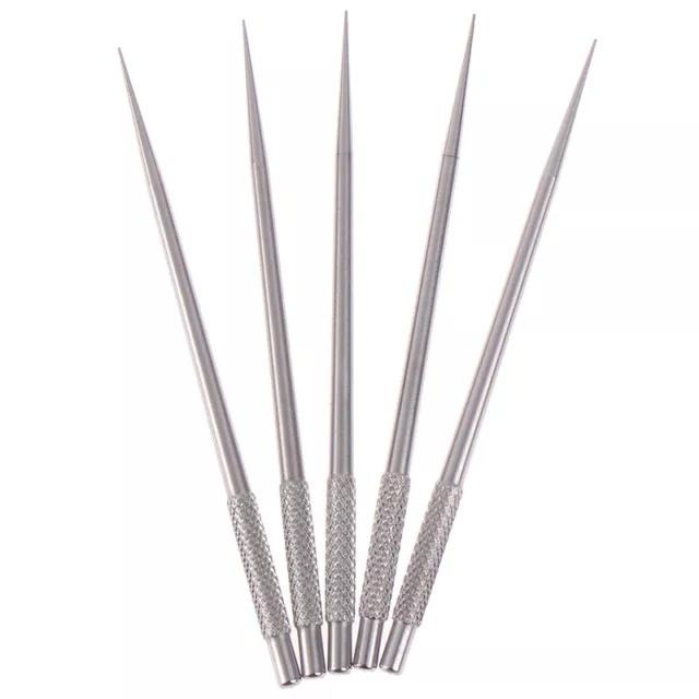 Stainless Steel Rustproof Ultrafine Floss Pick Toothpick Travel Seal Line.Q1