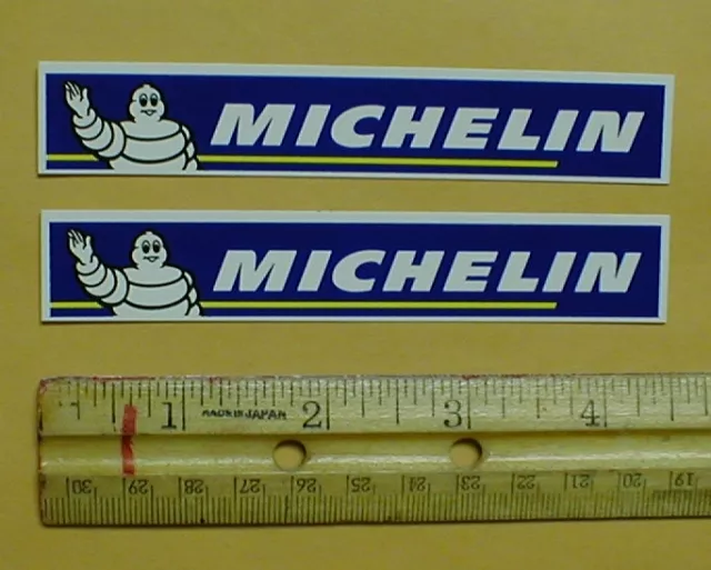 10 Michelin Tires Tire Man Advertisement  Racing Shop tool box decal sticker 4"