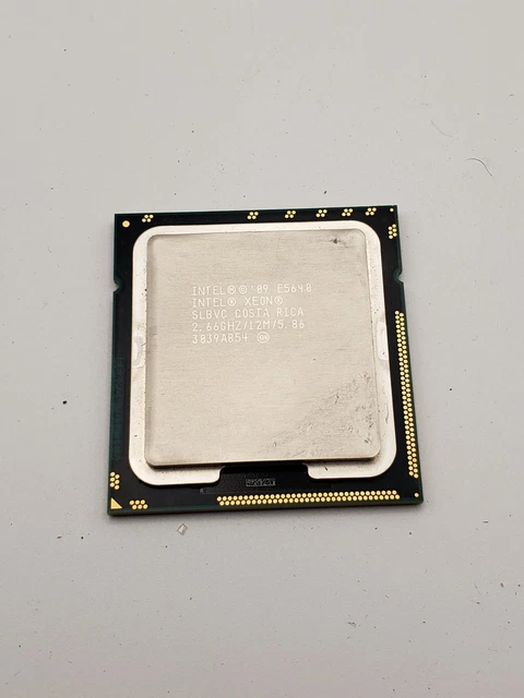 Matching pair Intel Xeon X5680 CPU 6 Core 3.33GHz 12MB LGA 1366 SLBV5 Processors