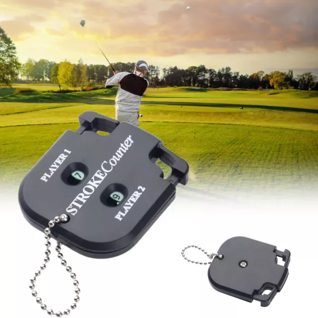 Mini Handy Golf Shot Count Stroke Putt Score Counter Two Digits Scoring Keeper 3