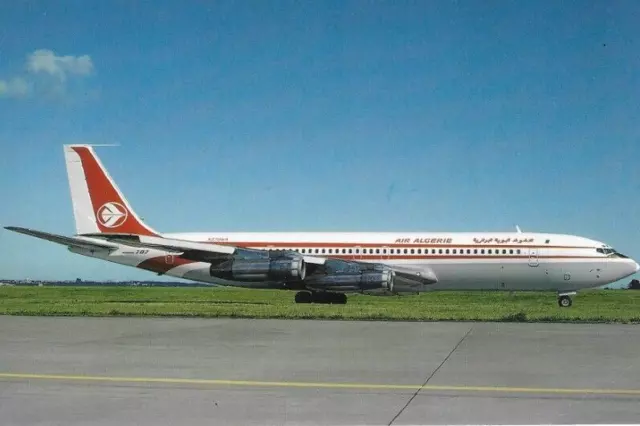 Air Algerie - Boeing B.707-373C - N370Wa - Cp - Carte Postale - Postcard