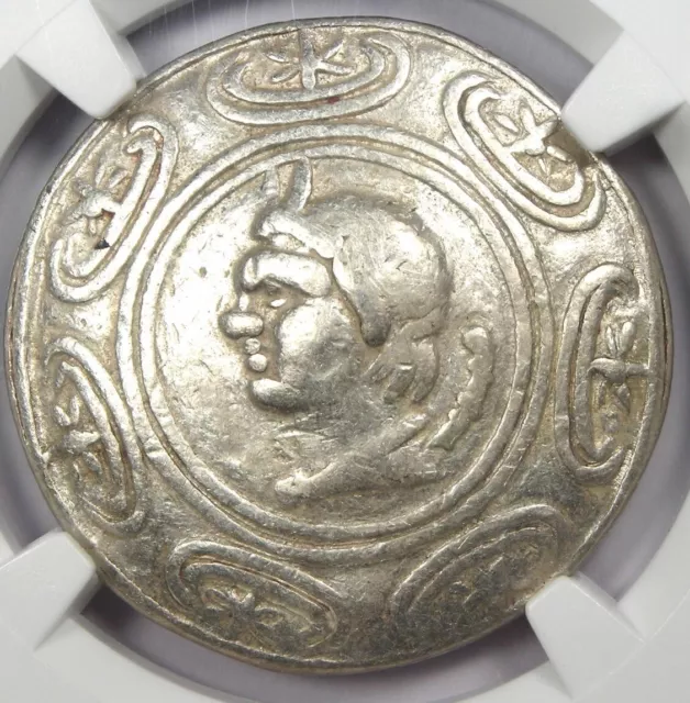 Antigonus II Gonatas AR Tetradrachm Pan Athena Silver Coin 277 BC - NGC Fine