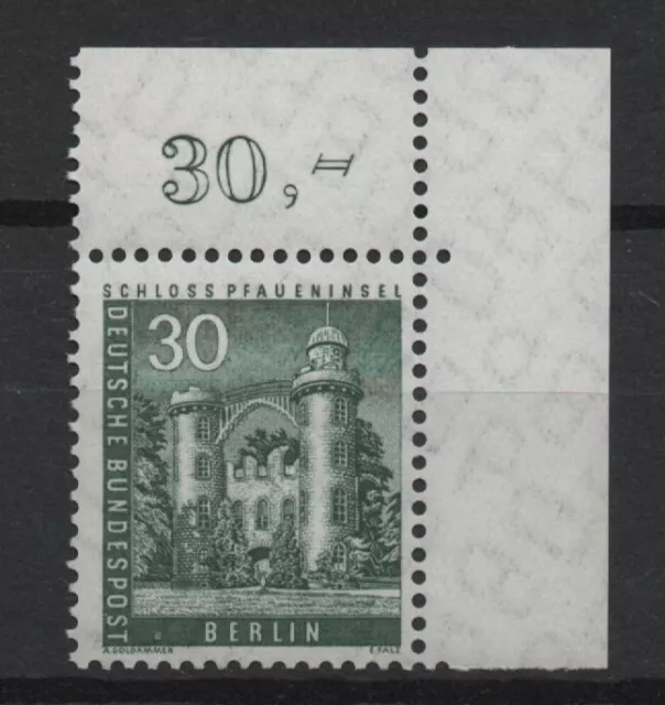 Berlin 148 w Stadtbilder 10 Pfg Eckrand oben rechts **