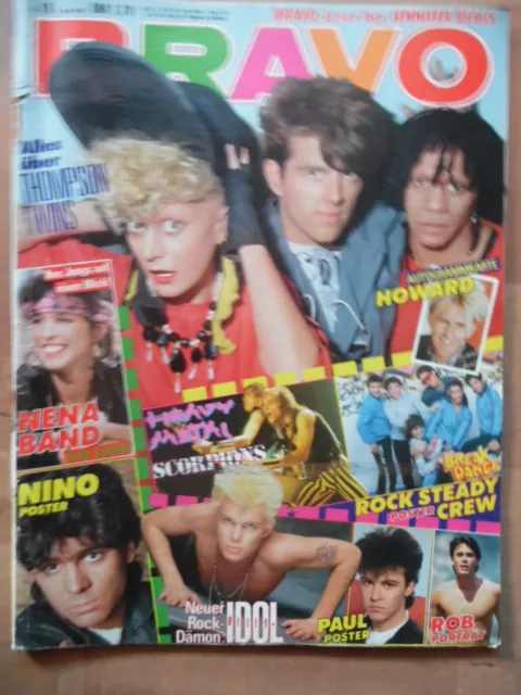 BRAVO 15- 5.4. 1984 (3) Thompson Twins Nena Billy Idol Paul Young Nino de Angelo