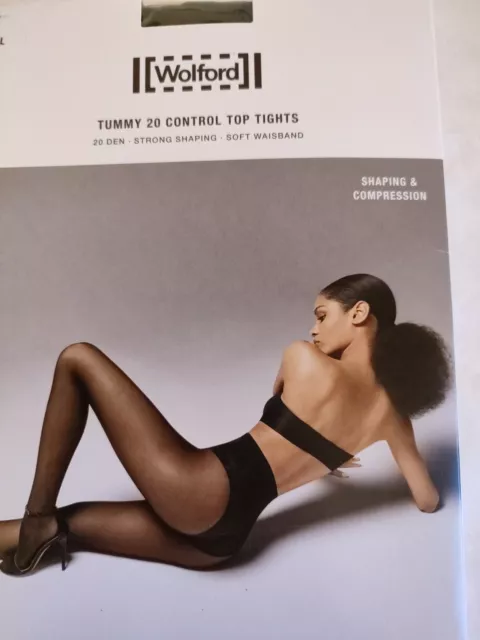 Wolford Tummy 66 Den Control Top Tights Opaque Tights Shaping