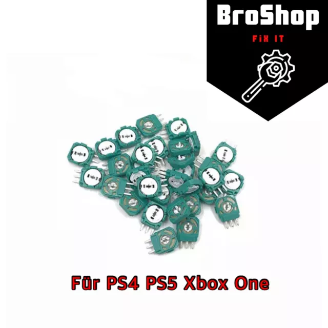 10x Original Poti Drehwiderstand 3D Controller Potentiometer PS4 PS5 Xbox 2,3k