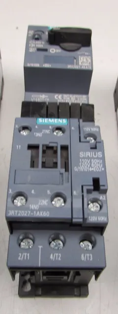 Siemens Sirius 3Ra2120-4Ea27-0Ak6 Combination Starter 27-32Amp Nice Used Takeout