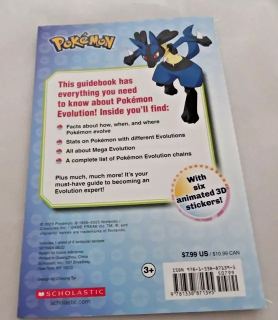 Pokemon Ready, Set, Evolve! Handbook: With 3D  Lenticular Stickers 2