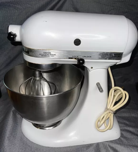 Vintage Kitchenaid Mixer K45SS With Attachments