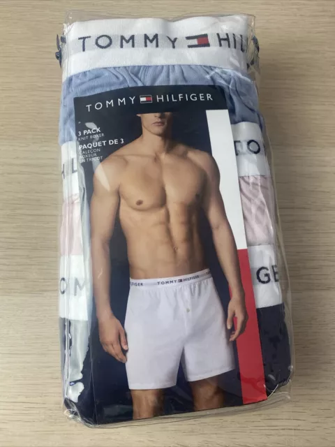 NWT Tommy Hilfiger Mens Underwear Multicolor 3-Pack One Size 2