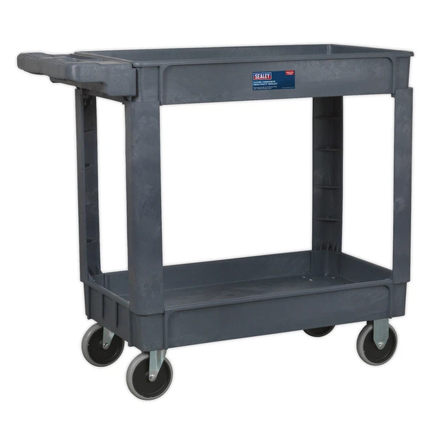Sealey Cx202 Trolley composito 2 livelli resistente