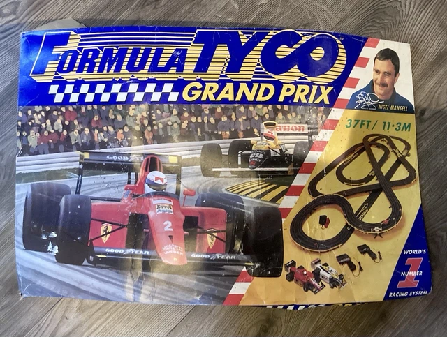 RARE FORMULA TYCO Nigel Mansell Slot Car Track Set World Champ