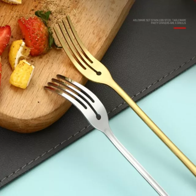 Stainless Steel Four-toothed Fork Multifunctional Small Fork