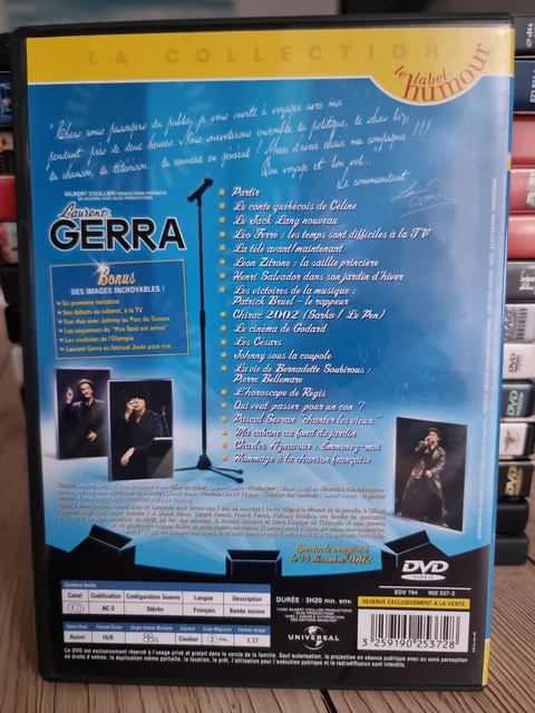 Dvd - Laurent Gerra À L' Olympia 2002 2