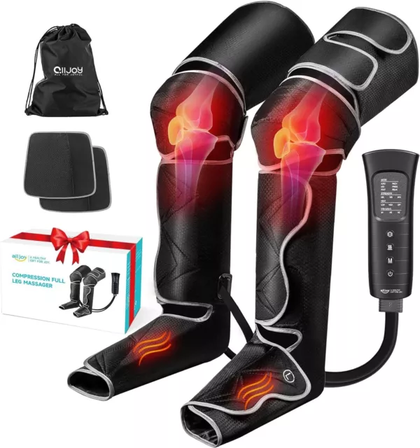 Pressothérapie Appareil Massage pour Jambes Genoux Pieds Circulation Relaxation