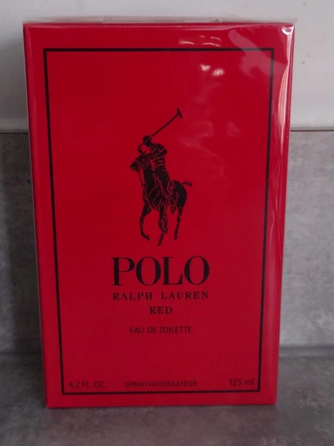 Nuevo Polo Rojo Raplh Lauren Eau De Toilette 100% Genuino Sellado Para Hombre 125Ml