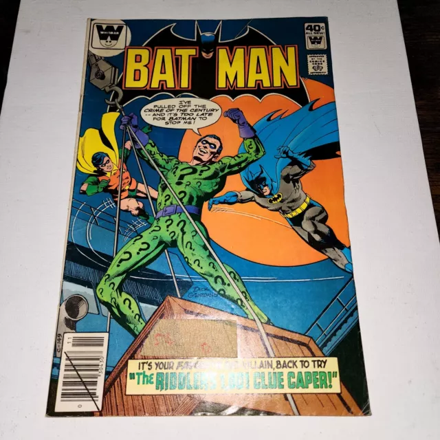 Batman #317 DC Comics (Nov, 1979) 6.5 FN+ Riddler Appearance Bronze Age