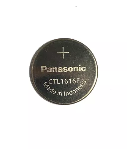 Panasonic CTL1616 CTL1616F  2,3 V ohne Lötfahre Knopfzellen Akku für Casio