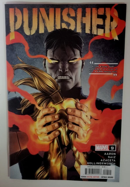 PUNISHER #9 03/2023 NM/NM- FRANK CASTLE Marvel Comics