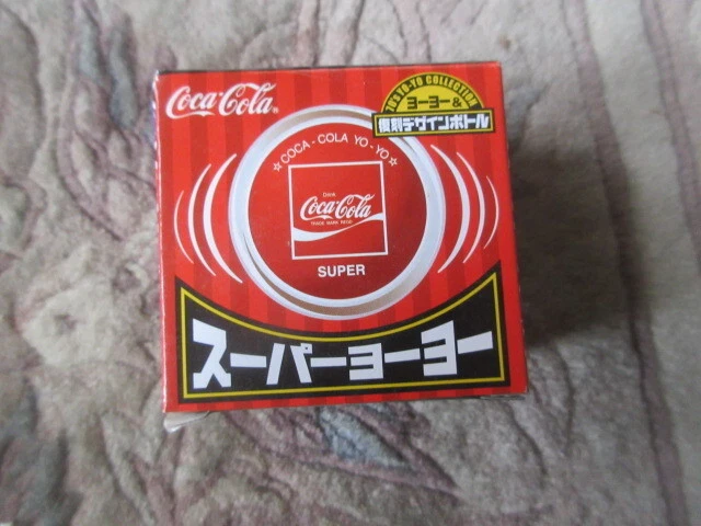 Reprinted Coca-Cola Yoyo Super Red Vintage Retro Japanese from Japan Teguruma JP