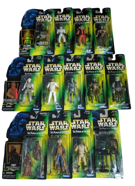 Star Wars The Power of the Force Figuren Collection 2 NEU Vintage Kenner 1996/97