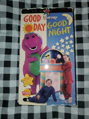barney good day good night barney good day good night
