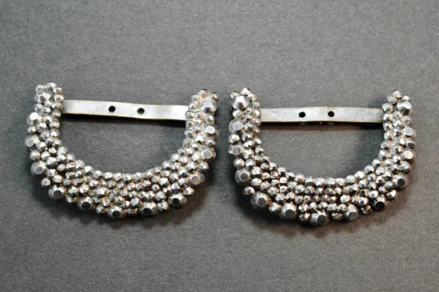 A pair of antique Georgian cut steel shoe buckles circa.1800 E