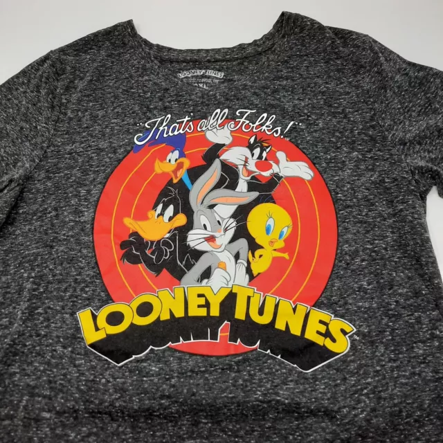 LOONEY TUNES 2XL T Shirt Bugs Road Runner Daffy Tweety Sylvester Thats ...