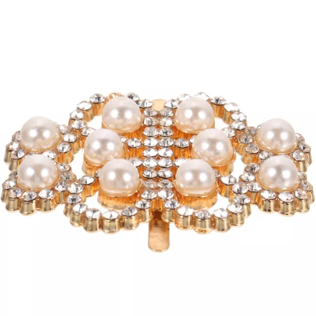 WOMEN'S RHINESTONE PEARL Shoe Clips for Wedding Shoes $7.48 - PicClick
