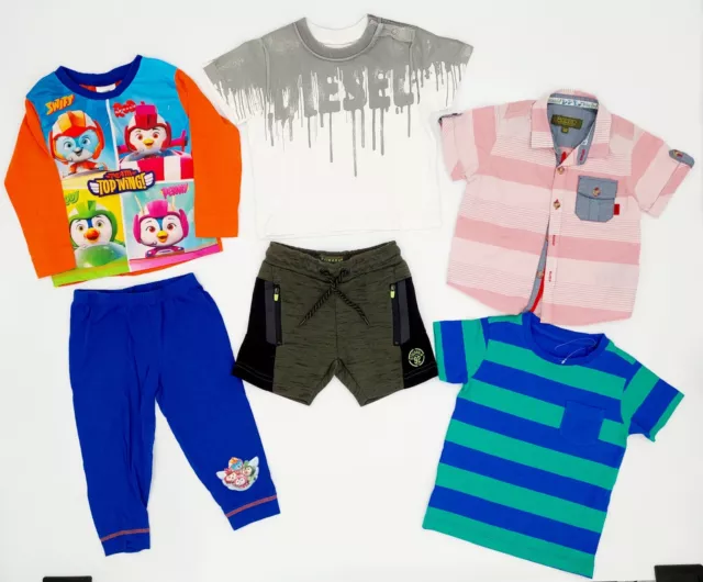 Pacchetto Bambino Bambini Età 1-2 Anni Set 5 Set Diesel Ted Baker Nickleodeon V Elegante