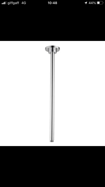 Aqualisa OPN2008 Options Soffitto 450 mm Braccio doccia rotondo (E Fit) CP RRP £74,52